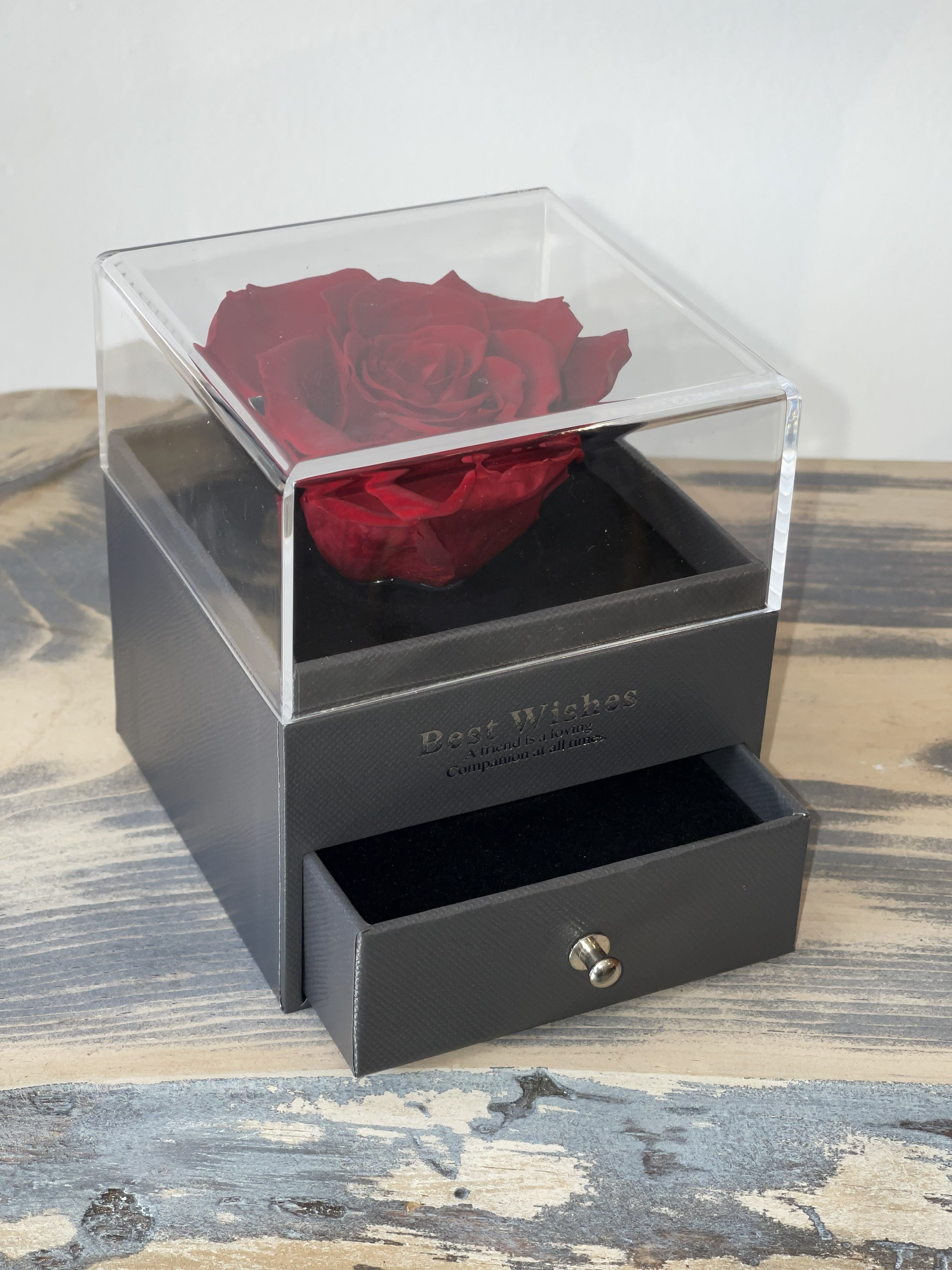 Eternal Rose with Jewelry Box