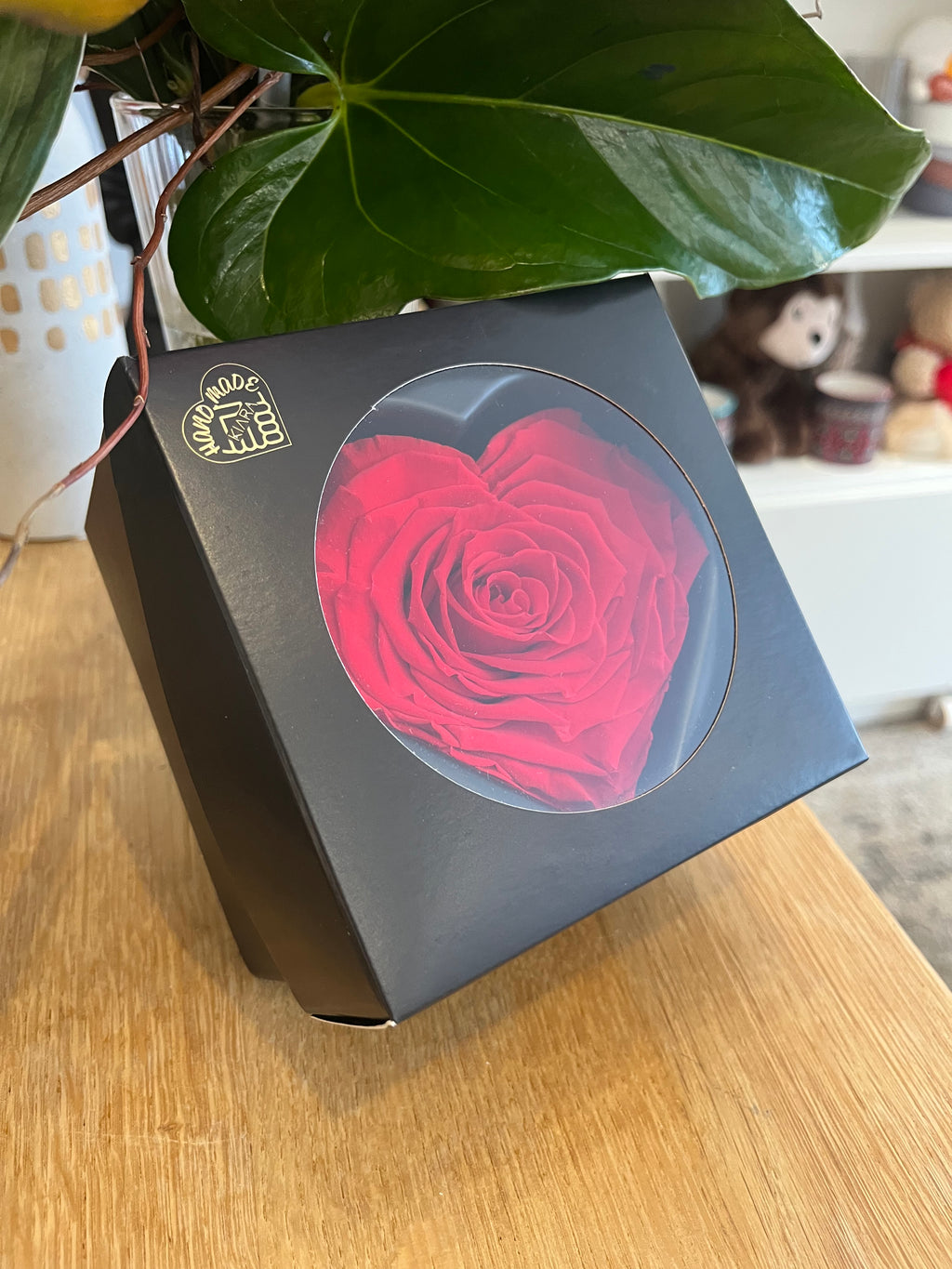 Heart Shaped Eternal Rose